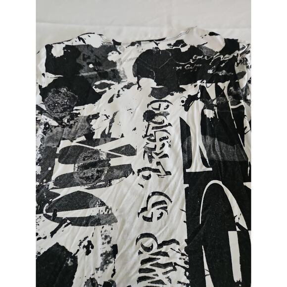 Yvonne Marie Womens Blouse Multicolor Size PS Polyester Blend Stretch 3/4 Sleeve - Picture 11 of 12